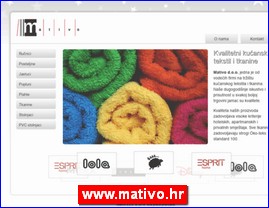 Posteljina, tekstil, www.mativo.hr