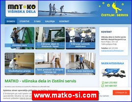 Agencies for cleaning, cleaning apartments, www.matko-si.com