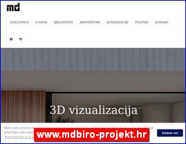 Arhitektura, projektovanje, www.mdbiro-projekt.hr