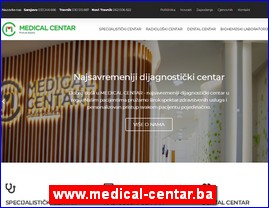 Clinics, doctors, hospitals, spas, laboratories, www.medical-centar.ba