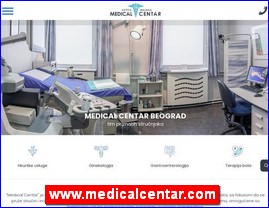 Clinics, doctors, hospitals, spas, Serbia, www.medicalcentar.com