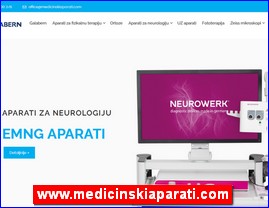 Medicinski aparati, ureaji, pomagala, medicinski materijal, oprema, www.medicinskiaparati.com