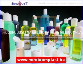 Drugs, preparations, pharmacies, www.medicomplast.ba