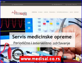 Medicinski aparati, ureaji, pomagala, medicinski materijal, oprema, www.medisal.co.rs