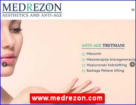 Clinics, doctors, hospitals, spas, Serbia, www.medrezon.com