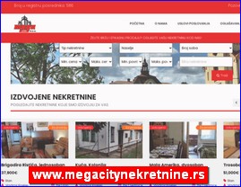 Nekretnine, Srbija, www.megacitynekretnine.rs
