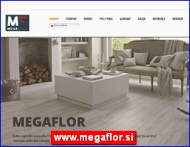 Floor coverings, parquet, carpets, www.megaflor.si