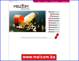 Drugs, preparations, pharmacies, www.melcom.ba