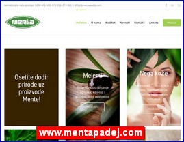 Cosmetics, cosmetic products, www.mentapadej.com