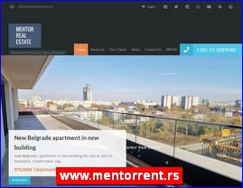 Real estate, Serbia, www.mentorrent.rs