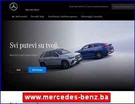 Automobili, www.mercedes-benz.ba