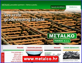 Metal industry, www.metalco.hr