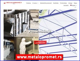 Metal industry, www.metalopromet.rs