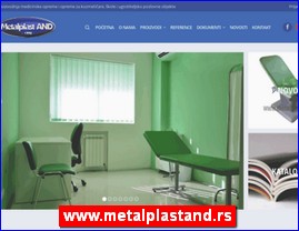 Medicinski aparati, ureaji, pomagala, medicinski materijal, oprema, www.metalplastand.rs