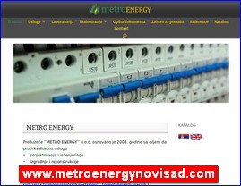 Energetika, elektronika, Vojvodina, www.metroenergynovisad.com