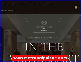 Hoteli, Beograd, www.metropolpalace.com
