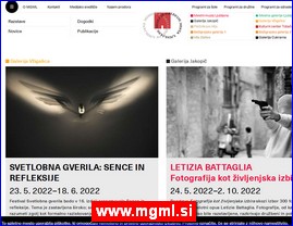 Picture galleries, painters, studios, painting, www.mgml.si