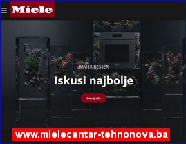 White appliances, washing machines, refrigerators, household appliances, www.mielecentar-tehnonova.ba