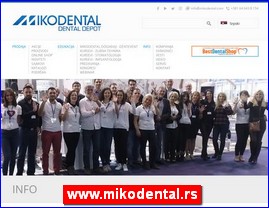 Medicinski aparati, ureaji, pomagala, medicinski materijal, oprema, www.mikodental.rs