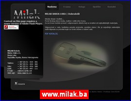 Alarms, security, www.milak.ba