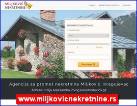 Real estate, Serbia, www.miljkovicnekretnine.rs