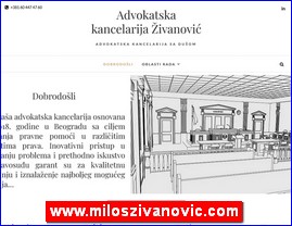 Lawyers, law offices, www.miloszivanovic.com