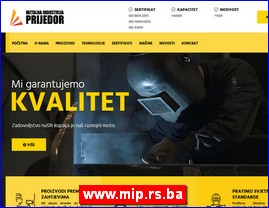 Metal industry, www.mip.rs.ba