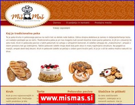 Bakeries, bread, pastries, www.mismas.si