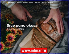 Bakeries, bread, pastries, www.mlinar.hr