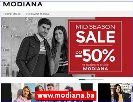 Clothes, www.modiana.ba