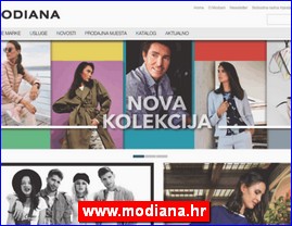 Clothes, www.modiana.hr