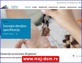 Prefabricated houses, www.moj-dom.rs