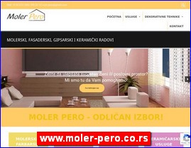 Painters, plastering, plaster works, www.moler-pero.co.rs