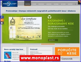 Plastika, guma, ambalaža, www.monoplast.rs