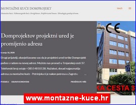 Prefabricated houses, www.montazne-kuce.hr