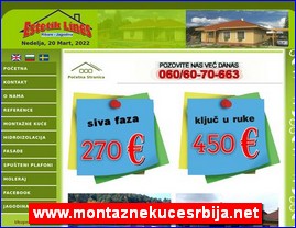 Prefabricated houses, www.montaznekucesrbija.net