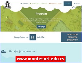 Kindergartens, nurseries, www.montesori.edu.rs