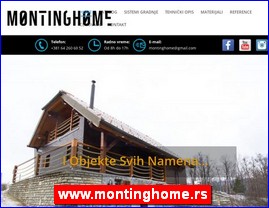 Prefabricated houses, www.montinghome.rs