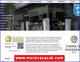Hoteli, moteli, hosteli,  apartmani, smeštaj, www.moravacacak.com