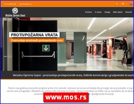 Građevinske firme, Srbija, www.mos.rs