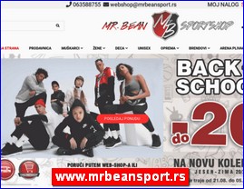 Clothes, www.mrbeansport.rs