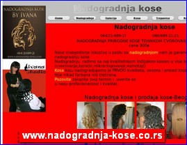 Frizeri, saloni lepote, kozmetiki saloni, www.nadogradnja-kose.co.rs