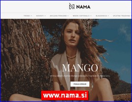 Cosmetics, cosmetic products, www.nama.si