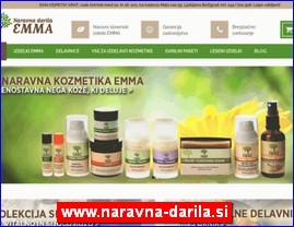 Cosmetics, cosmetic products, www.naravna-darila.si