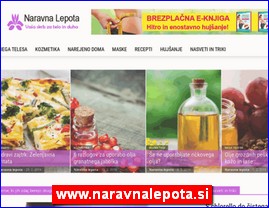 Cosmetics, cosmetic products, www.naravnalepota.si