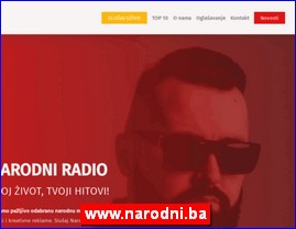 Radio stations, www.narodni.ba