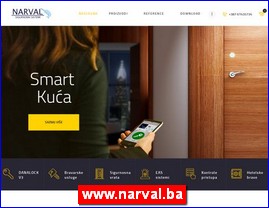 Alarms, security, www.narval.ba