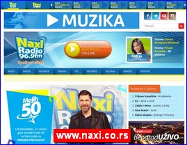 Radio stations, www.naxi.co.rs