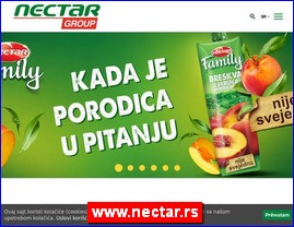 Juices, soft drinks, coffee, www.nectar.rs