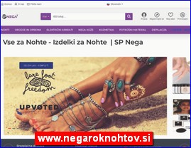 Cosmetics, cosmetic products, www.negaroknohtov.si